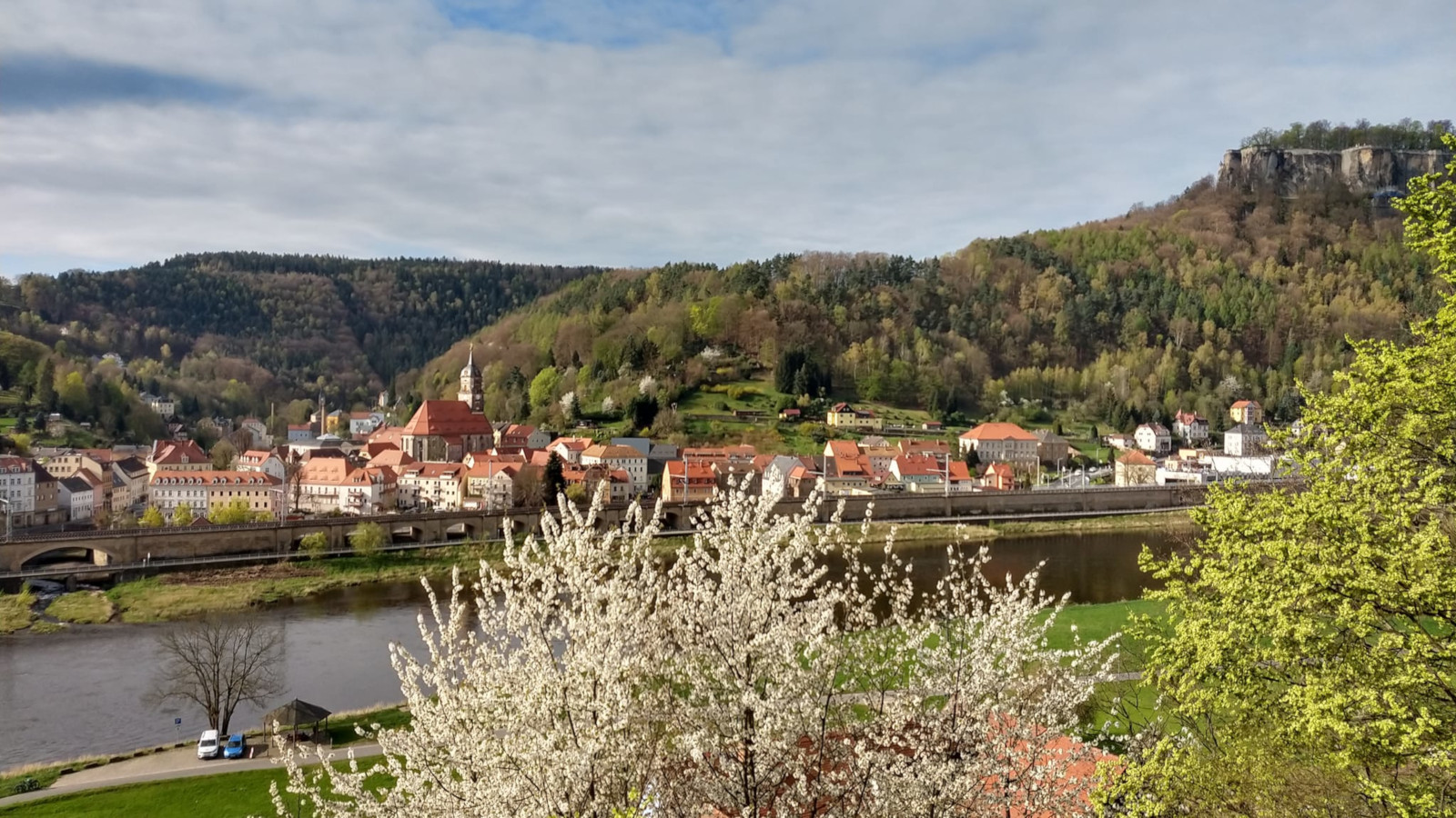 Königstein im Frühjahr